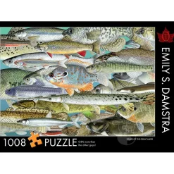 The Occurrence Fishes Of The Great Lakes Puzzle 1008pcs