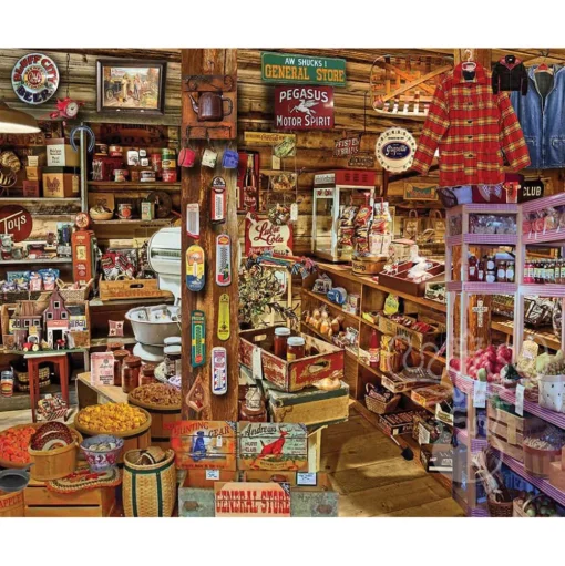 White Mountain Country Store - Seek & Find Puzzle 1000pcs