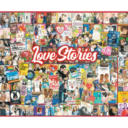 White Mountain Love Stories Puzzle 1000pcs