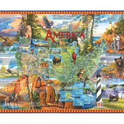 White Mountain National Parks America Puzzle 1000pcs