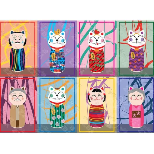 Yazz Puzzle Maneki Kokeshi Puzzle 1000pcs