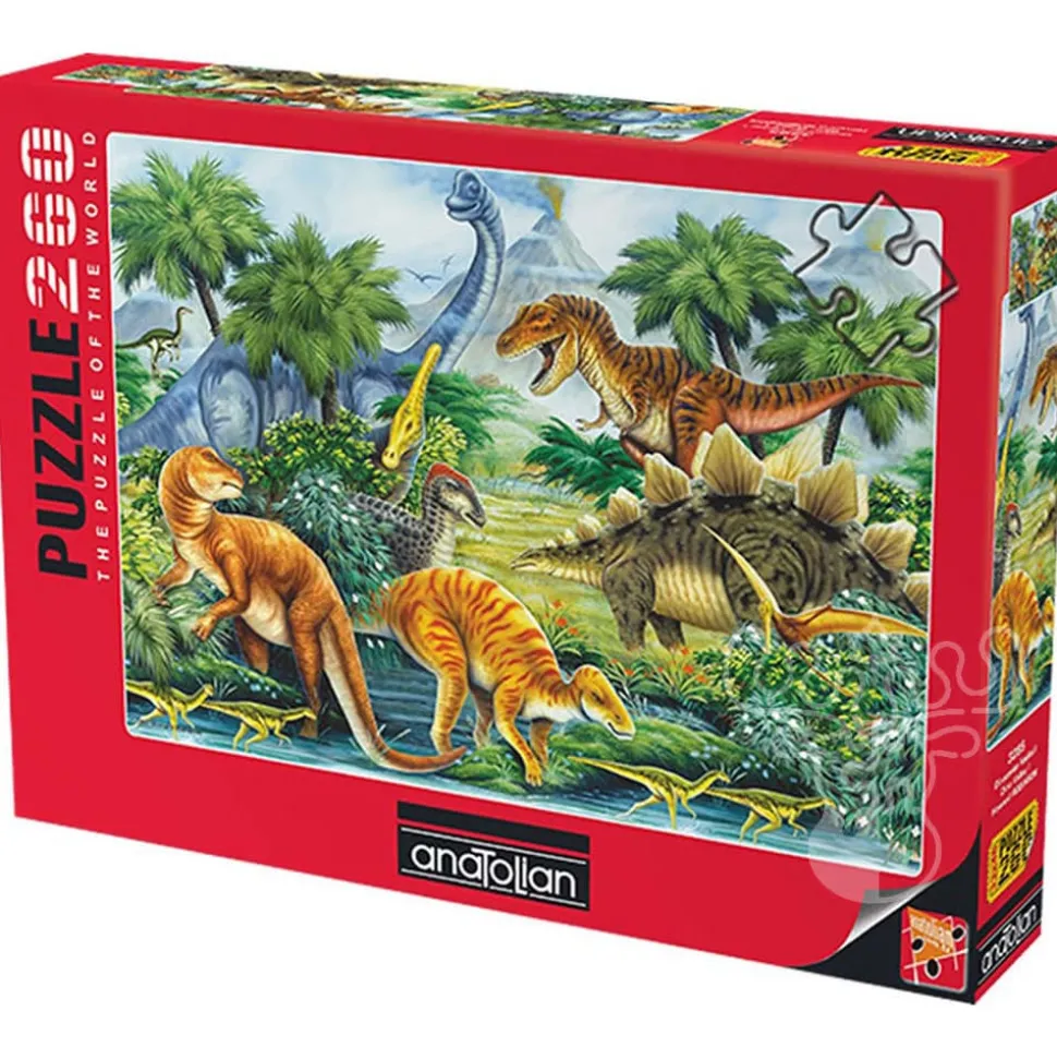 Anatolian Dino Valley I Puzzle 260pcs