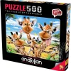 Anatolian Giraffe Selfie Puzzle 500pcs