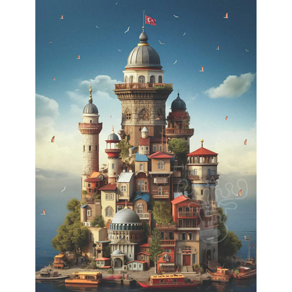 Anatolian Kız Kulesi Puzzle 1000pcs