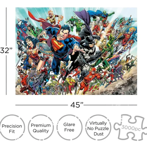 Aquarius DC Comics Cast Puzzle 3000pcs