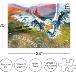 Aquarius Harry Potter - Hedwig Puzzle 1000pcs