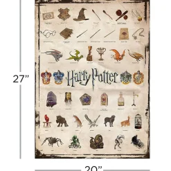 Aquarius Harry Potter - Icons Puzzle 1000pcs