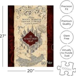 Aquarius Harry Potter - Marauder’s Map Puzzle 1000pcs