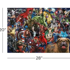 Aquarius Marvel - Cast Gallery Puzzle 1000pcs