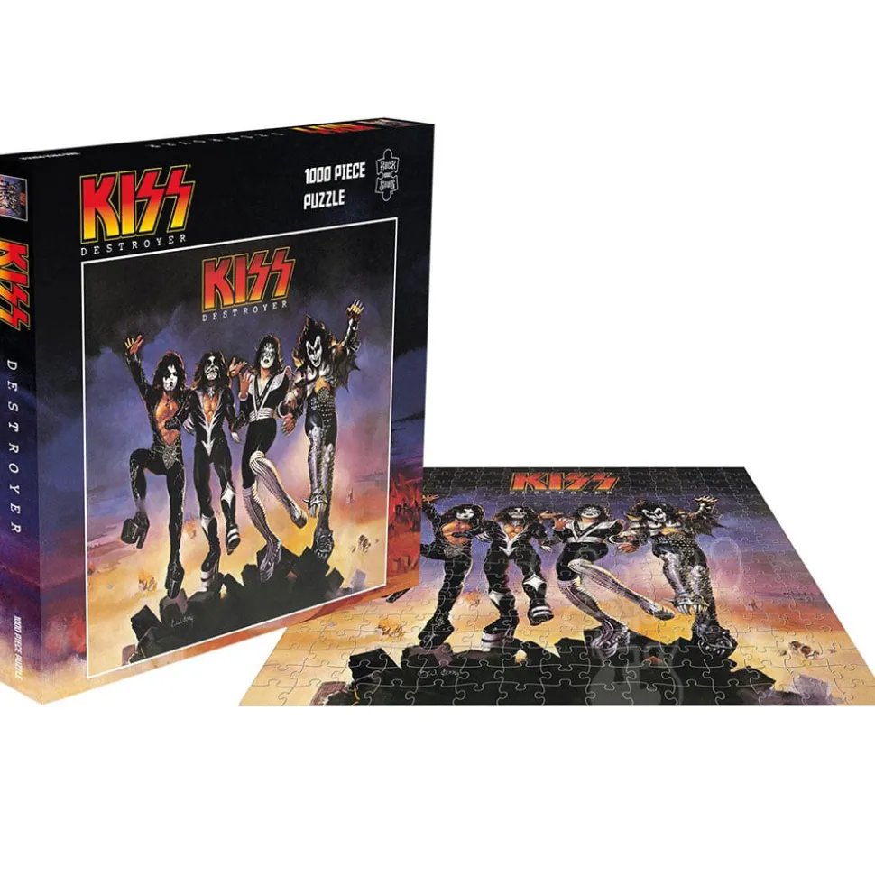 Aquarius RockSaw KISS Destroyer Puzzle 1000pcs