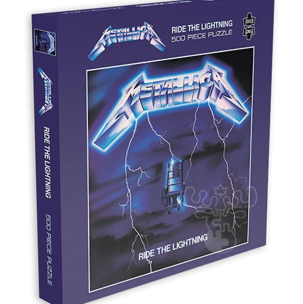 Aquarius RockSaw Metallica Ride The Lightning Puzzle 500pcs