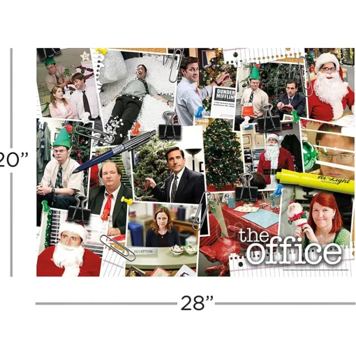 Aquarius The Office Christmas Puzzle 1000pcs