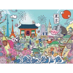 Arcadia Tokyo Treasure Puzzle 1000pcs