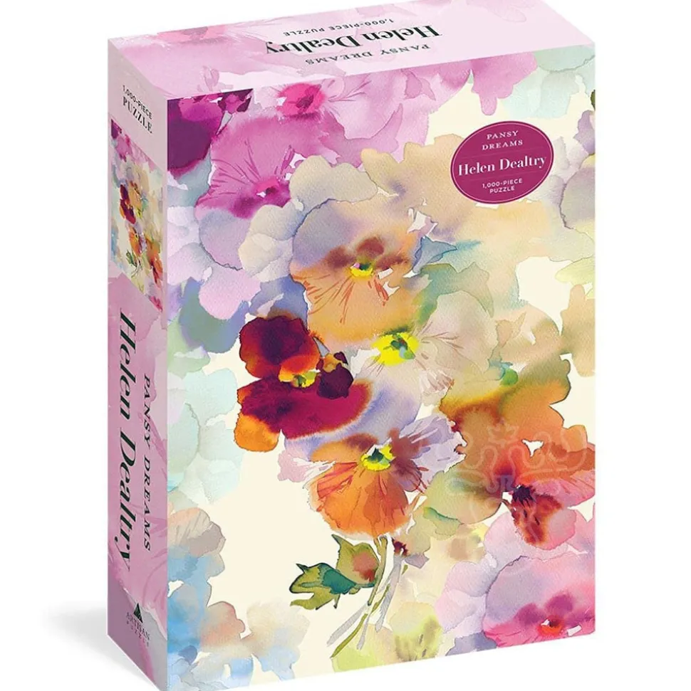 Artisan Helen Dealty: Pansy Dreams Puzzle 1000pcs