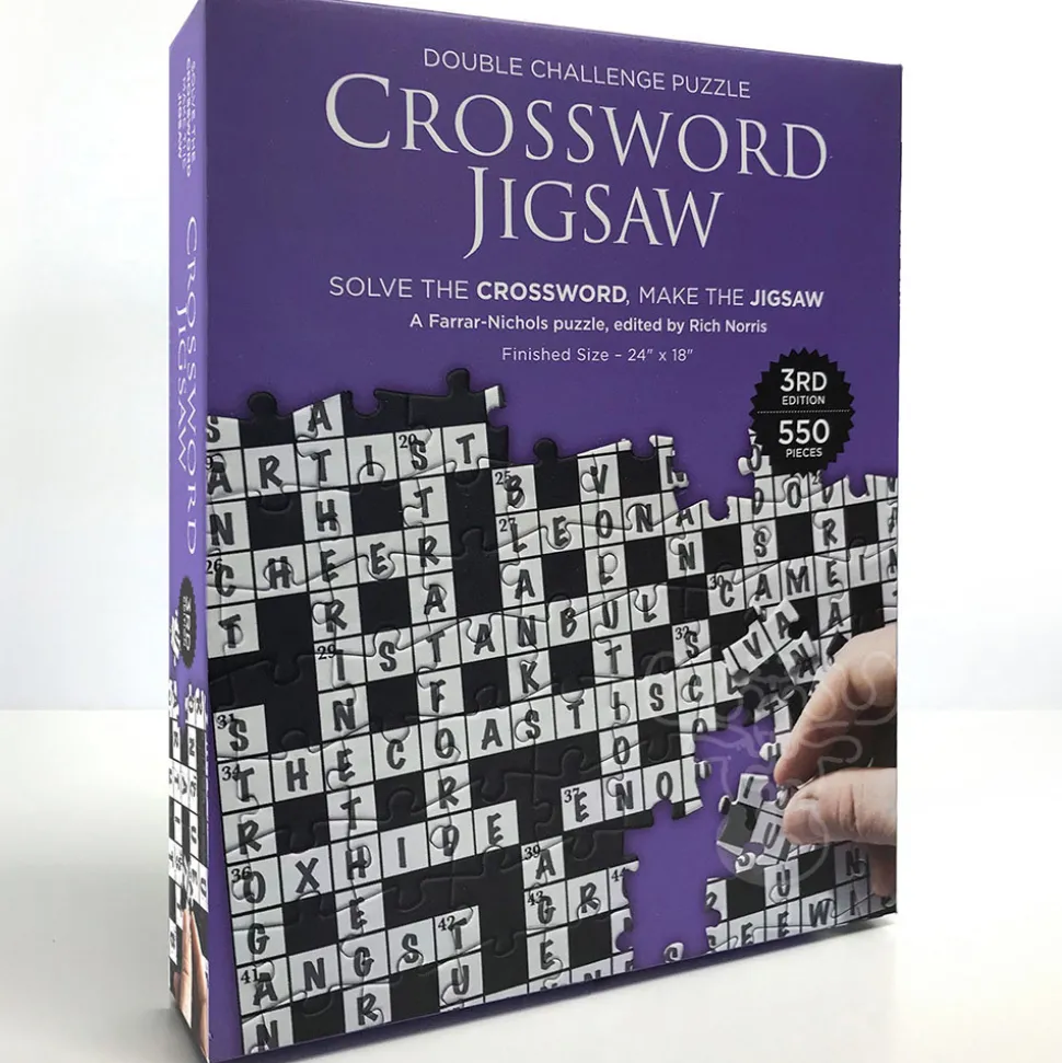 Babalu Crossword Jigsaw 3rd Edition Puzzle 550pcs