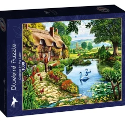 Bluebird Cottage by the Lake Puzzle 1000pcs