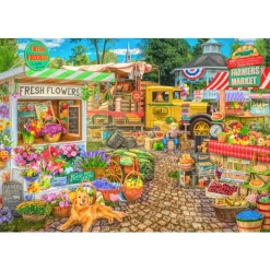 Bluebird Farmers Market Spring Summer Season Puzzle 1000pcs