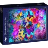 Bluebird Flowers and Butterflies Puzzle 1000pcs