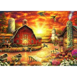 Bluebird Honey Drip Farm Puzzle 1000pcs