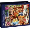Bluebird Kittens in the Potting Shed Puzzle 1000pcs
