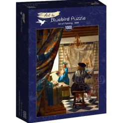 Bluebird Pieter Johannes Vermeer - Art of Painting, 1668 Puzzle 1000pcs