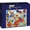 Bluebird Poppies - Sally Rich Puzzle 1000pcs