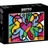 Bluebird Romero Britto - Heart Butterfly Puzzle 2000pcs