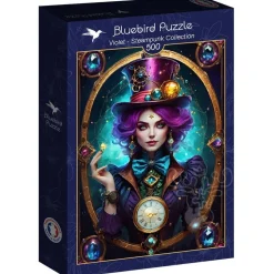 Bluebird Violet - Steampunk Collection Puzzle 500pcs