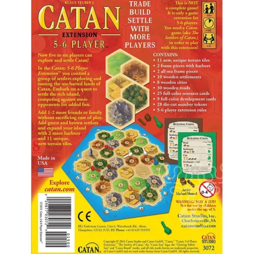 Catan 5-6 Player Extension