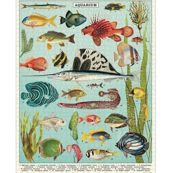 Cavallini Vintage: Aquarium Puzzle 1000pcs