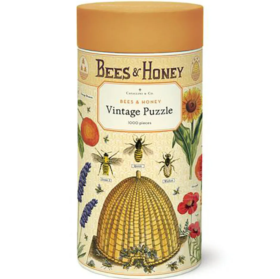 Cavallini Vintage: Bees & Honey Puzzle 1000pcs