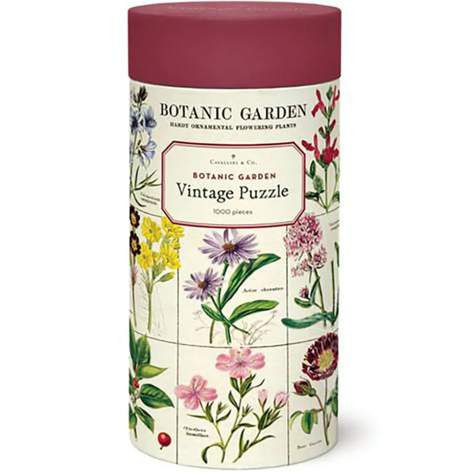 Cavallini Vintage: Botanic Garden Puzzle 1000pcs