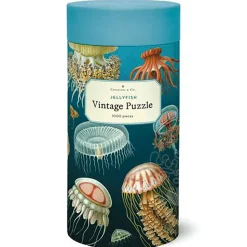 Cavallini Vintage: Jellyfish Puzzle 1000pcs