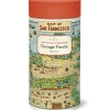 Cavallini Vintage: Map of San Francisco Puzzle 1000pcs