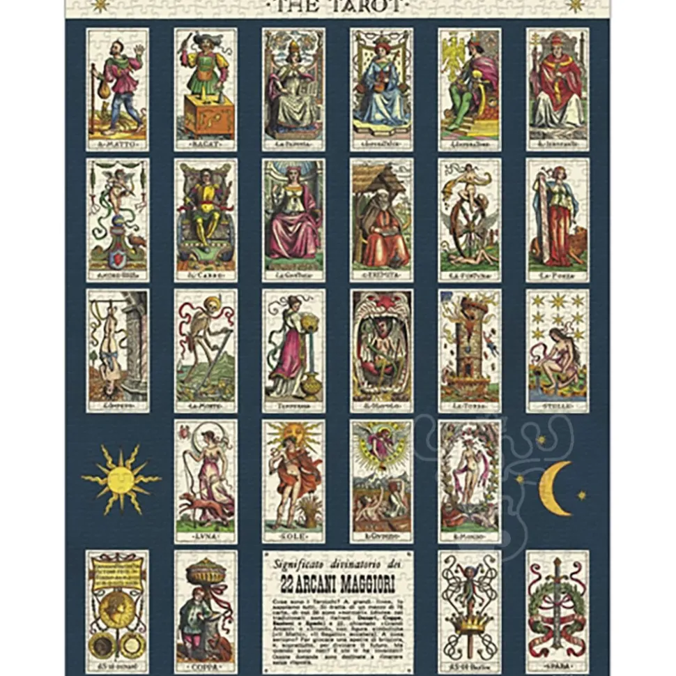 Cavallini Vintage: Tarot Puzzle 1000pcs