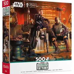Ceaco Thomas Kinkade Star Wars The Mandalorian - A New Beginning Puzzle 500pcs