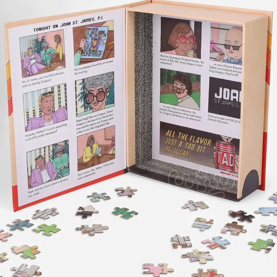 Chronicle Puzzling Mysteries of the '80s Dognapped! Puzzle 500pcs