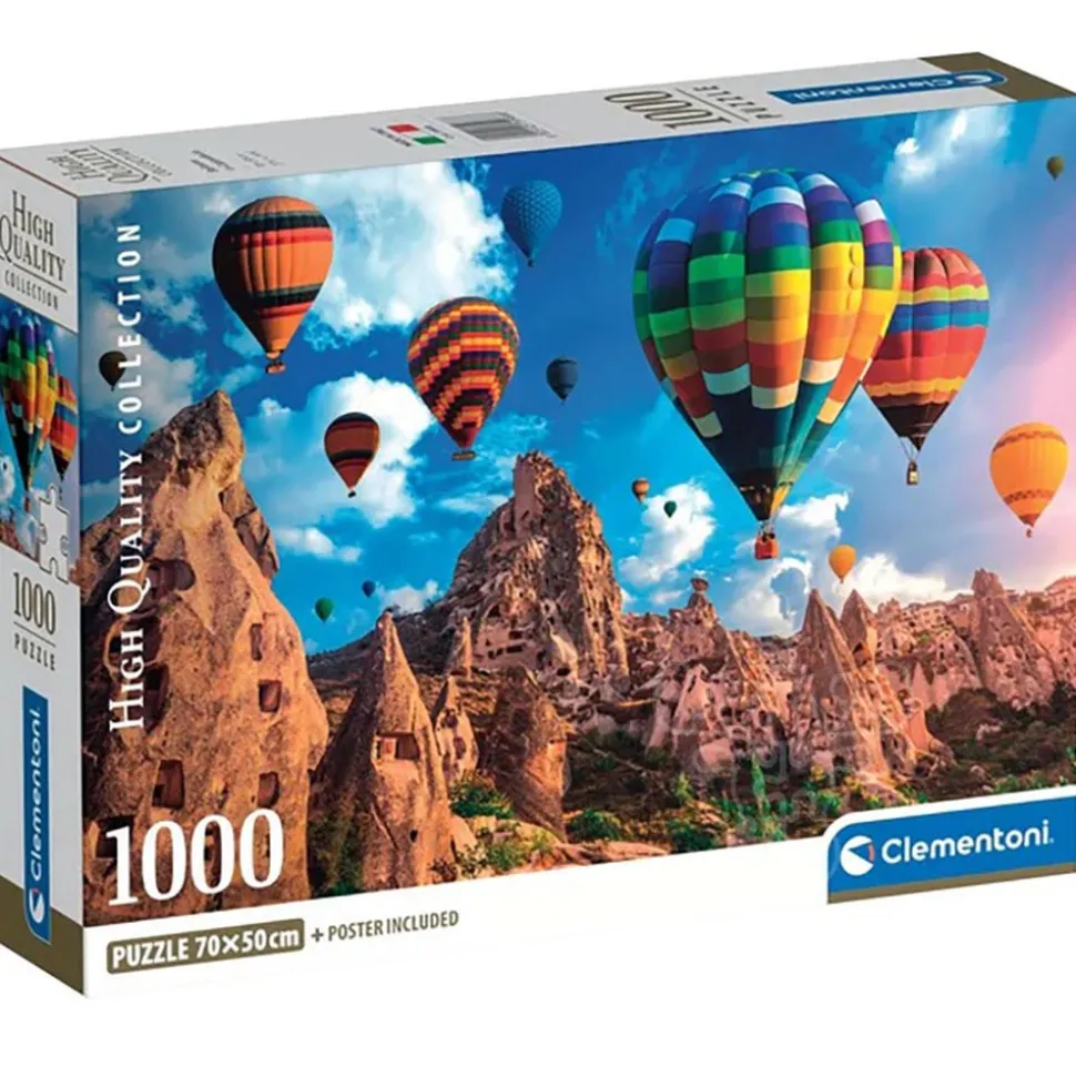 Clementoni Balloons in Cappadocia Puzzle 1000pcs