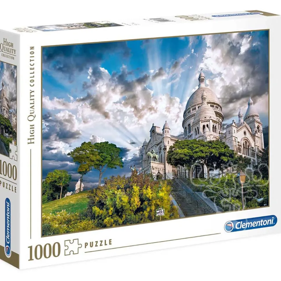 Clementoni Montmartre Puzzle 1000pcs - ORIGINAL BOX SIZE