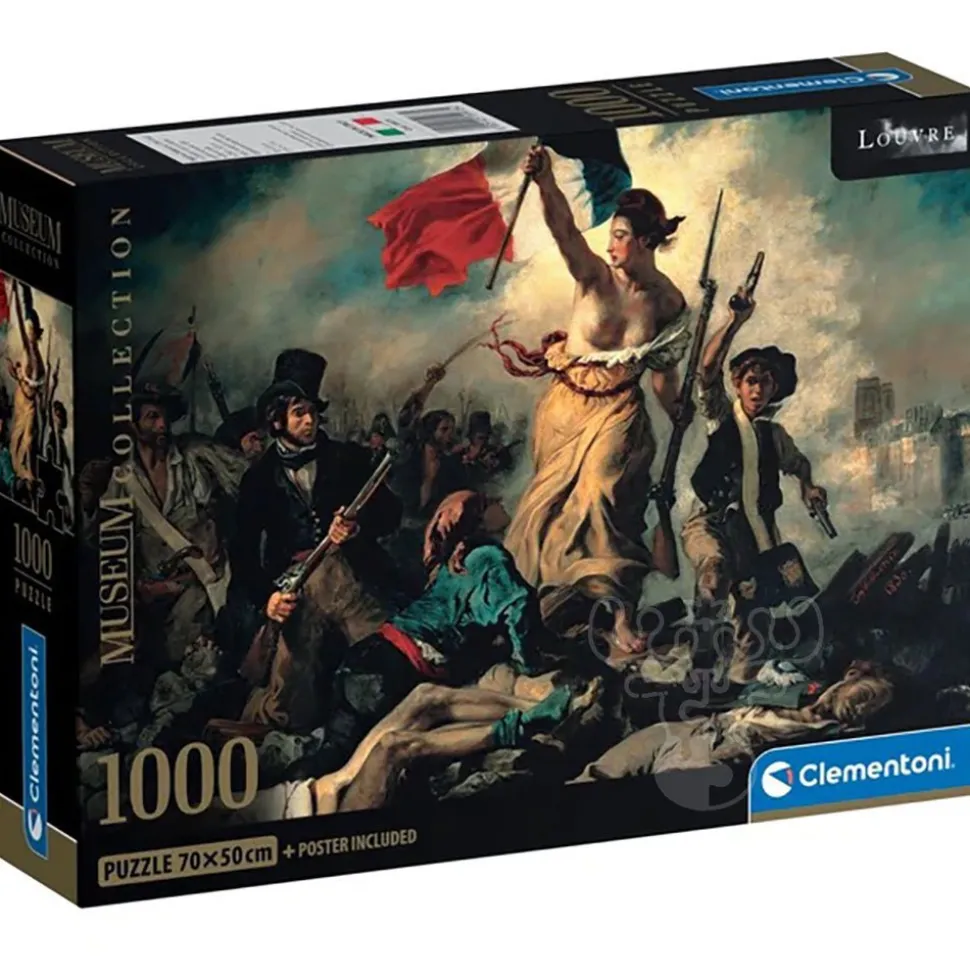 Clementoni Museum: Delacroix - Liberty Leading The People Puzzle 1000pcs