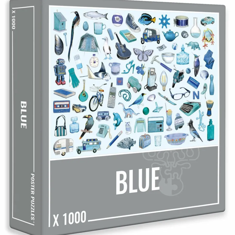 Cloudberries Blue Puzzle 1000pcs