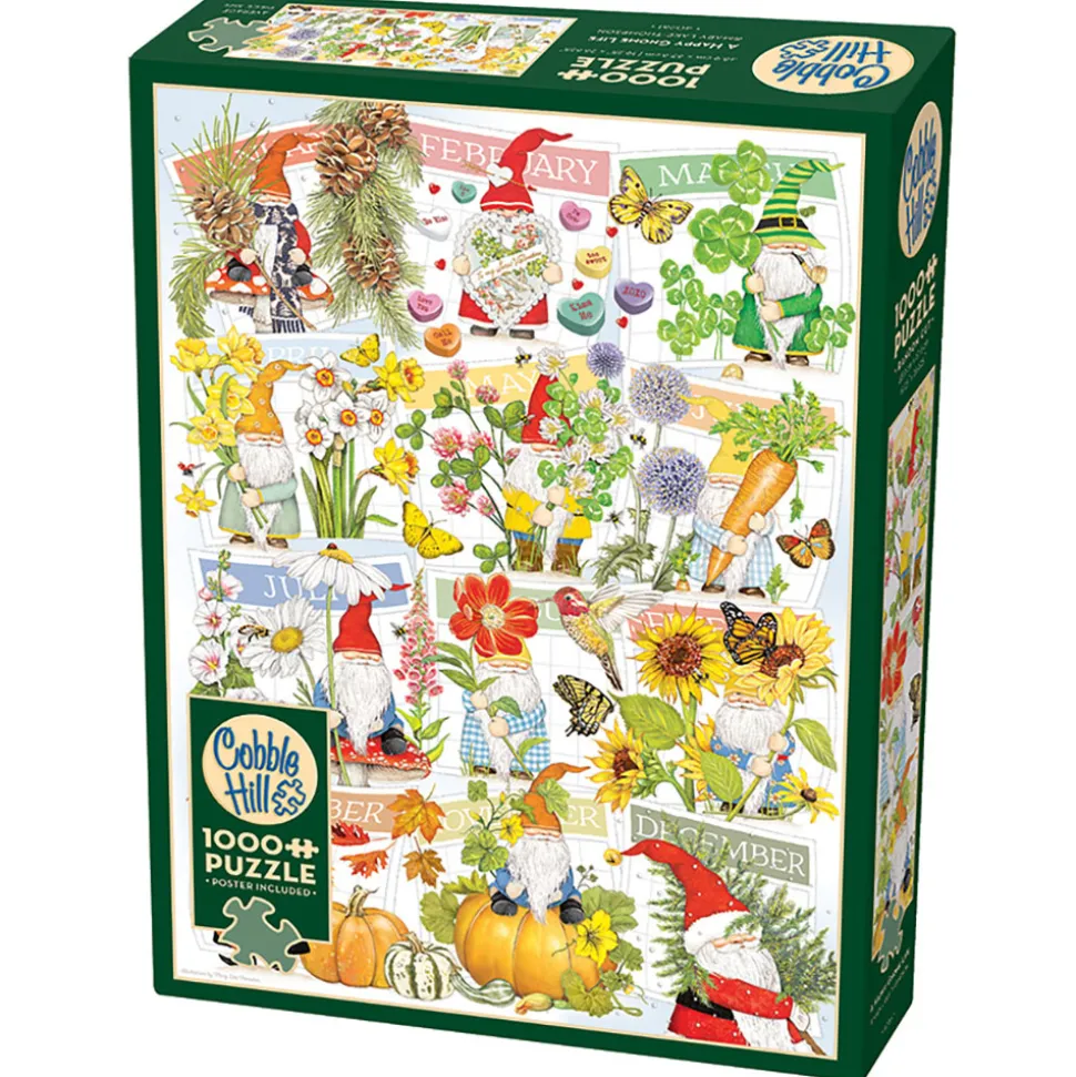 Cobble Hill A Happy Gnome Life Puzzle 1000pcs
