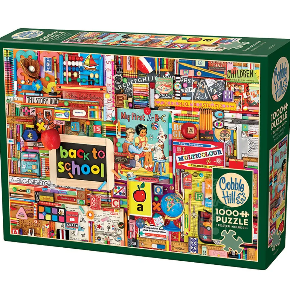 Cobble Hill Back to School Puzzle 1000pcs