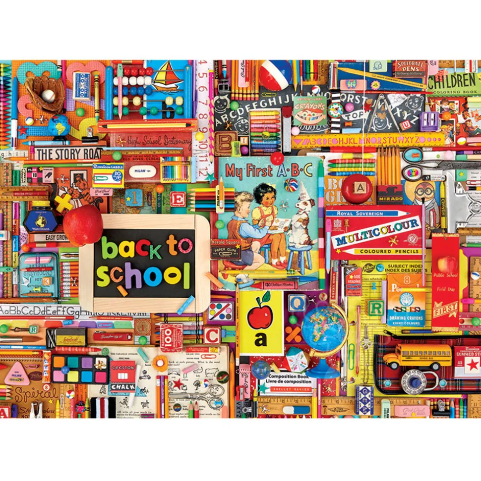 Cobble Hill Back to School Puzzle 1000pcs