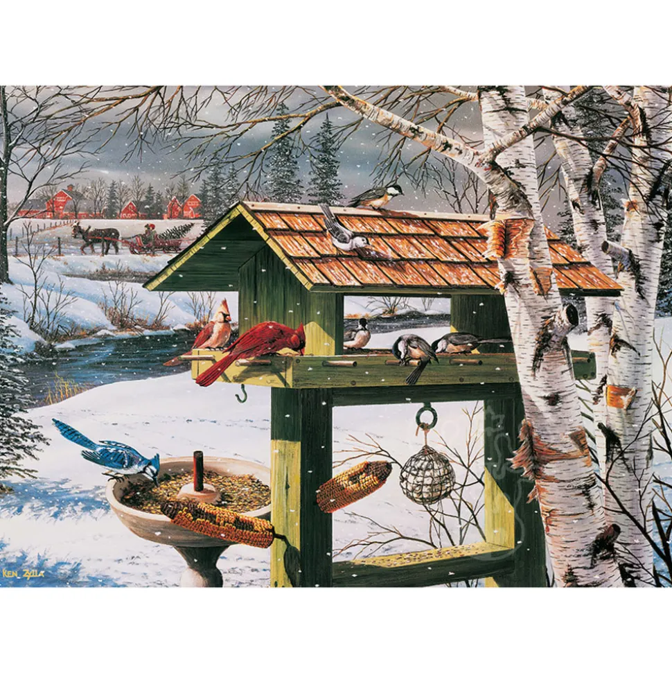 Cobble Hill Backyard Banquet Puzzle 1000pcs