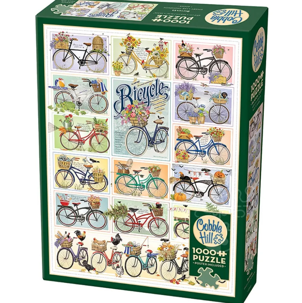 Cobble Hill Bicycles Puzzle 1000pcs