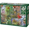 Cobble Hill Birds of the Season Puzzle 1000pcs