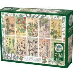 Cobble Hill Botanicals by Verneuil Puzzle 1000pcs