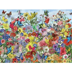 Cobble Hill Butterfly Garden Puzzle 1000pcs