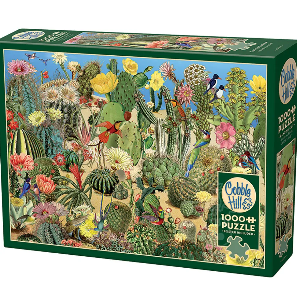Cobble Hill Cactus Garden Puzzle 1000pcs
